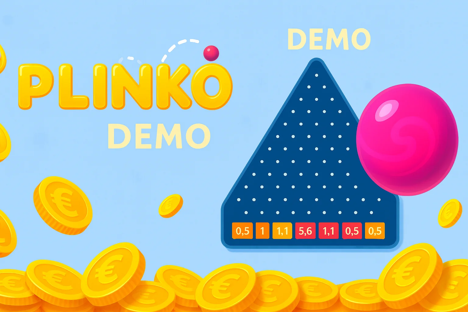 Plinko demo mode