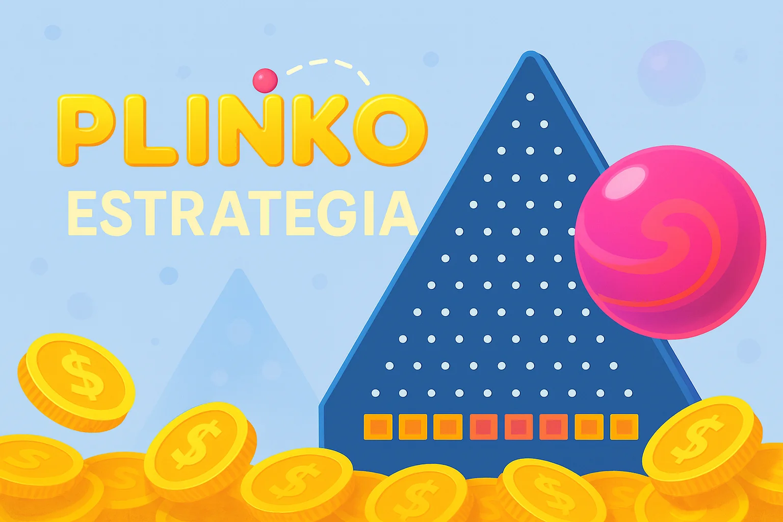Estrategias del juego Plinko